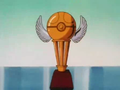 Le trophée de la Ligue Orange.